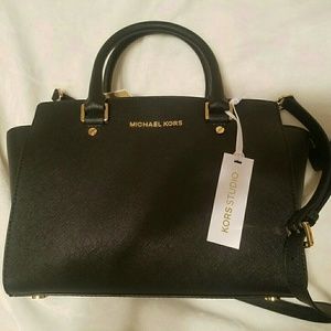 Michael Kors Selma satchel handbag NEW WITH TAGS